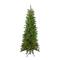 7.5ft. Pre-Lit Canadian Pine Pencil Artificial Christmas Tree, Multicolor Lights